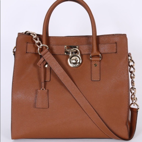 MICHAEL KORS | Chestnut Hamilton Shoulder Bag - Picture 10 of 10